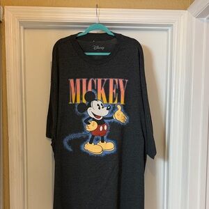 Disney Charcoal Mickey Mouse Tshirt